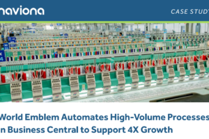Business Central Case Study: How World Emblem Automated High-Volume Manufacturing Processes